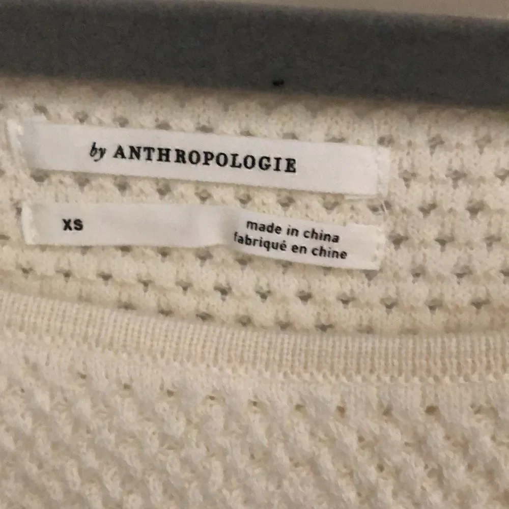 Anthropologie pom pom rainbow sweater NWT XS